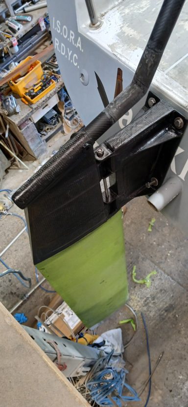 emergency rudder for J125 emergency rudder for J125